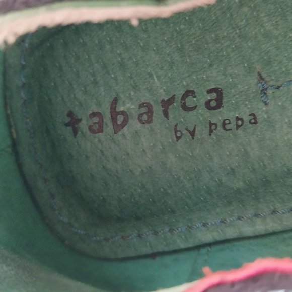 Tabarca by Pepa Black Suede Mary Jane Slip On Flat with Velcro Closure NWOB - Picture 6 of 7